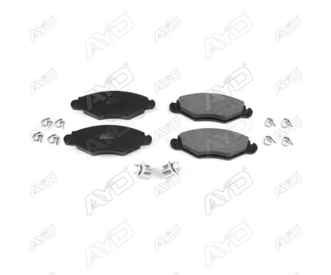 ÖN FREN BALATASI PEUGEOT P206 1.4 1.6 09/98 P306 1.4 1.6 5/93 KULAKLARI DELİKSİZ