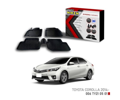 3D PASPAS TOYOTA COROLLA 2014-