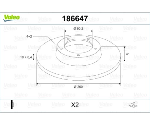 ARKA FREN AYNASI VOLVO S40 1.6 1.8 1.9D 2.0 V40 95-04 CARISMA 00-06 PRATON 01-07 260-4DL