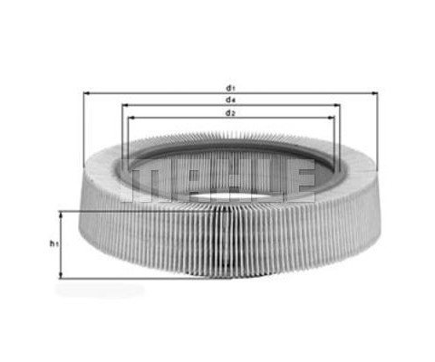 HAVA FILTRESI MERCEDES M102 W201 W124 S124 C124