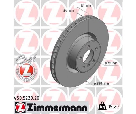 FREN DISKI ON RANGE ROVER 3 L322 5.0 09 12