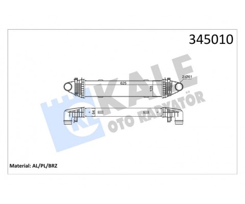 TURBOSARJ RADYATORU MERCEDES W204 S204 C204 W212 C207 R172