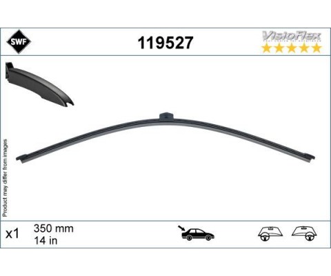 SWF VisioFlex Flat Blade X1 340 mm ARKA AUDI A3. BMW X1. VW Touareg