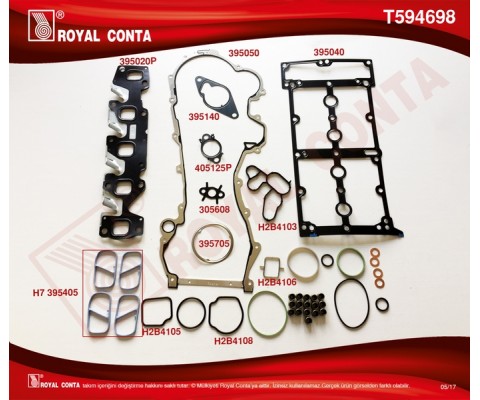 ÜST TAKIM CONTASI REİNZ SUB.LASTİKLİ-SKC SİZ DOBLO-PUNTO-500 1.3MTJ 10 ASTRA J-CORSA D-AVEO Z1.3