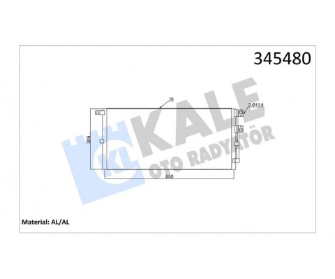 KLIMA RADYATORU JAGUAR X-TYPE I X400 03 09