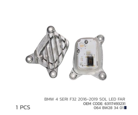 BMW 4 SERI F32 2016-2019 SOL LED MODÜL 63117493231