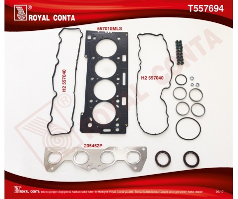 ÜST TAKIM CONTASI SKT KEÇELİ REINZ S.LASTİKLİ P206-P207-P307-P308 1.6 16V TU5JP4