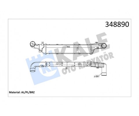 TURBOSARJ RADYATORU MERCEDES E-CLASS W210 S210