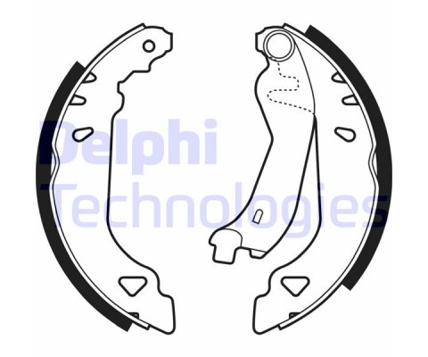 ARKA PABUÇ BALATA TMPR 1.4 1.6 90-96 TİPO 1.4 1.6 1.9 89-95 PUNTO 1.2 1.6 1.7D 94-99 180x32