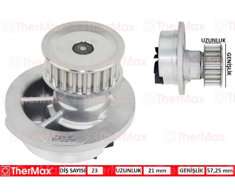 DEVİRDAİM ASTRA F-VECTRA B-CORSA B-TIGRA 94-00 ZAFIRA A 1.6 16V X16XEL PA541 T 1334046