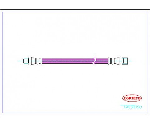 FREN HORTUMU ARKA MERCEDES VITO W638 96 03