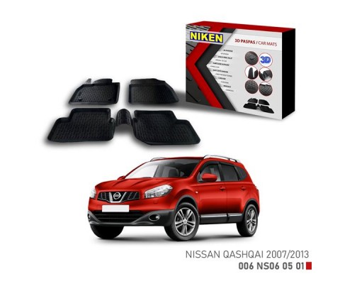 3D PASPAS NISSAN QASHQAI 2007-2013