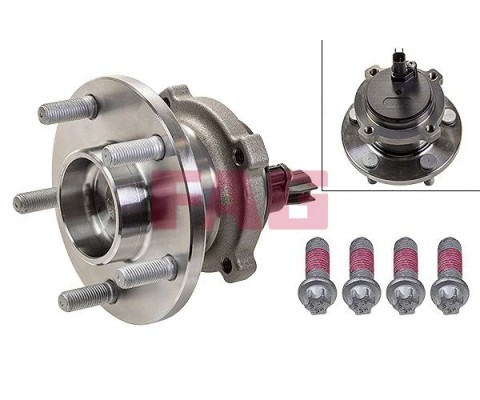 ARKA TEKER PORYASI RULMANLI FOCUS C-MAX 07 11 -FOCUS II 04 11 ABS Lİ 5 BİJON SENSOR DAHIL