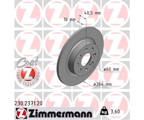 ARKA FREN AYNASI CORSA E 14 ADAM 13 PUNTO EVO-GRANDE PUNTO 05 264x10x4DLxHAVALI 15 İNÇ 55700592