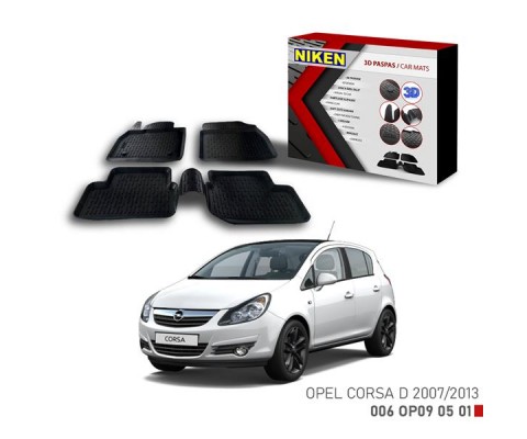 3D PASPAS OPEL CORSA D 2007-2013