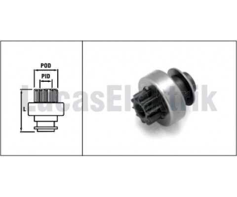 MARŞ DİŞLİSİ 10 DİŞ 1209 ASTRA F-CORSA B-VECTRA A-B-TIGRA-ASCONA-OMEGA-P206-P307-PARTNER- BERLINGO-R9-R19-MGN-LGN