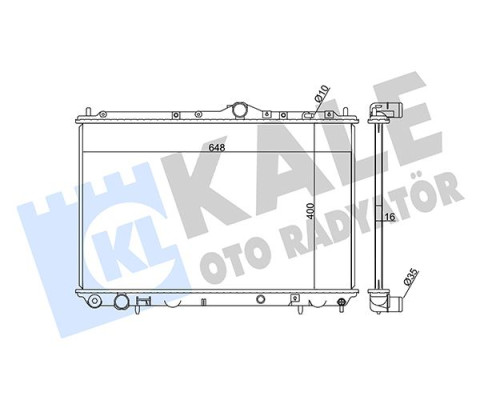 RADYATÖR AL/PL/BRZ VOLVO S40 1.6 1.8 1.8İ 2.0 1995-2004 V40 1.6 1.8 1.8İ 2.0 1995-2004
