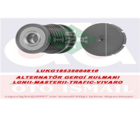 ALTERNATÖR GERGİ RULMANI MASTER II-TRAFFIC II-LGN II-MOVANO-VIVARO 1.9DTI-1.9DCI 01- -VOLVO 1.9DTI