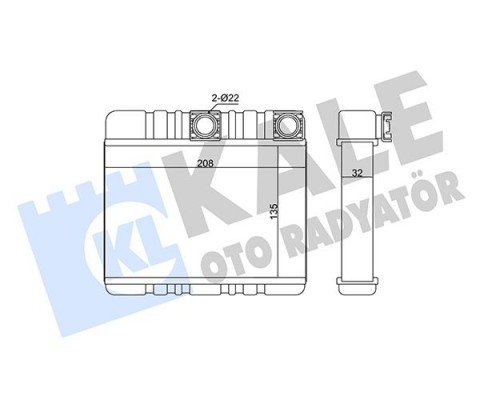 KALORIFER RADYATORU BMW E46 98 05 E83 06 11