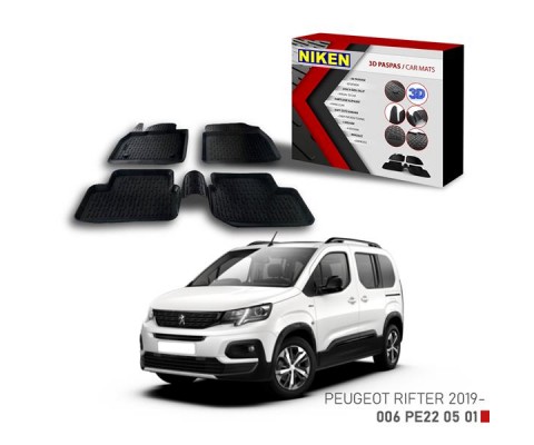 3D PASPAS PEUGEOT PARTNER RIFTER 2019-