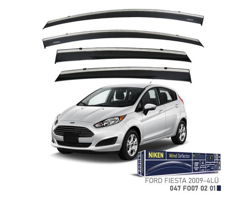KROMLU CAM RÜZGARLIĞI FORD FIESTA 2009- 4LÜ