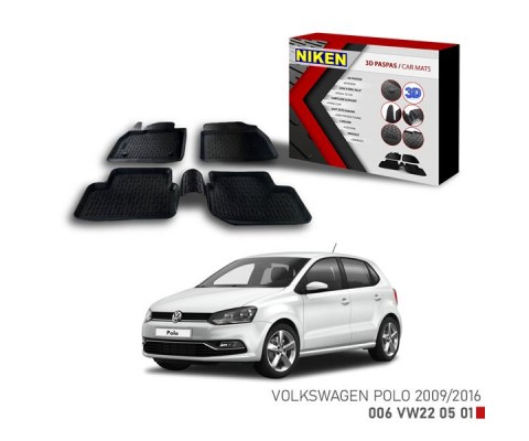 3D PASPAS VW POLO 2009-2016