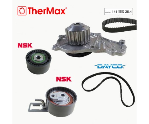 DEVİRDAİMLİ EKSANTRİK GERGİ KİTİ 141x25.4 C5 III-C4 II-DS4-P208-P308-P3008-P5008-2008-PARTNER TEPE BERLINGO III-C3 III-DS3-DS5-P301-C ELYSEE DV6C-DV6DTED E5 -TRANSİT COURIER-B-MAX-C-MAX 1.6TDCI Euro5