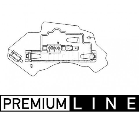 KLIMA FAN REGULATORU MERCEDES E-CLASS W210 S210