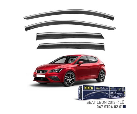 KROMLU CAM RÜZGARLIĞI SEAT LEON 2013- 4LÜ