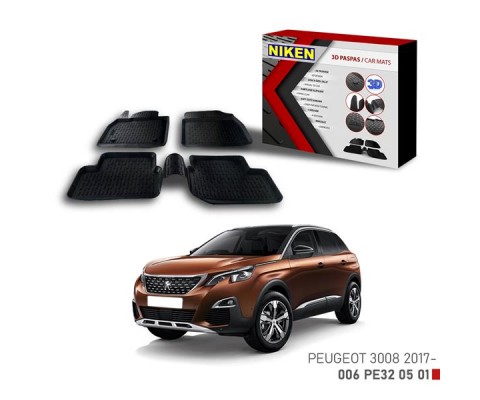 3D PASPAS PEUGEOT 3008 2017-