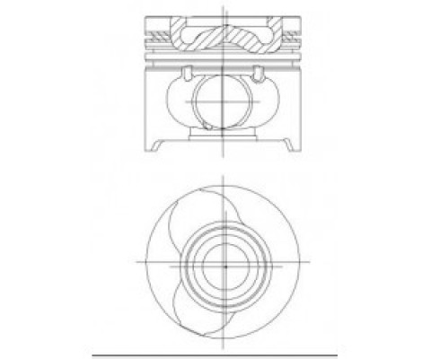 MOTOR PİSTON SEGMAN 0.50 CLIO-KNG 1.5 DCI K9K 76.50 26 pim 0.20mm. Kısa