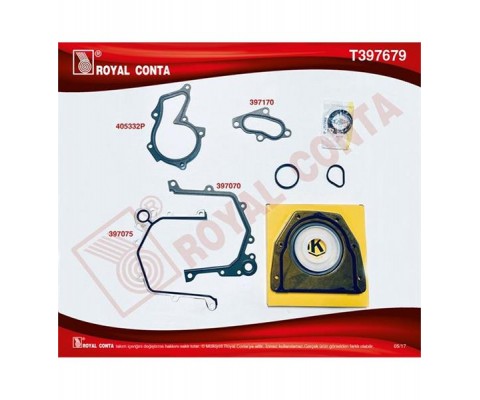 ALT MOTOR TAKIM CONTA SKT KECELI FOCUS 1.6 16V ZETEC S / DURATEC EFI 98 04