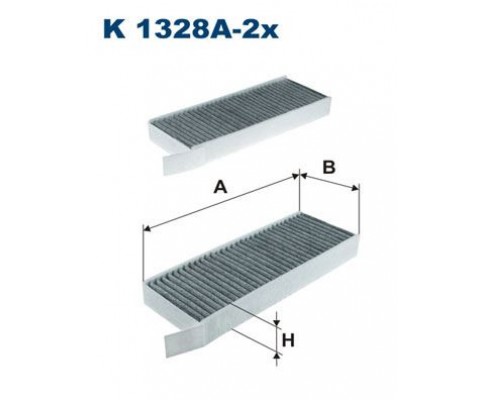 POLEN FİLTRESİ ASTRA L 21 P308 II-III 13 P508 18 KARBONLU