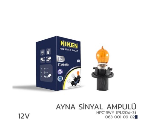 NIKEN 12V HPC19WY AYNA SİNYAL AMP PU20d-3 AMB 10LU