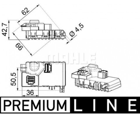 KLIMA FAN REGULATORU MERCEDES S-CLASS W221 C216