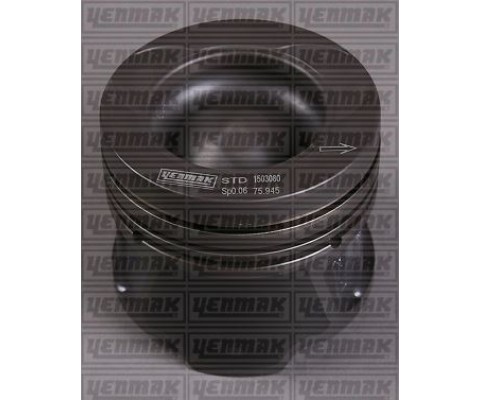PISTON SEGMAN QASHQAI / NOTE / JUKE 1.5 DCI EURO5 K9K 110 HP 76.00 MM