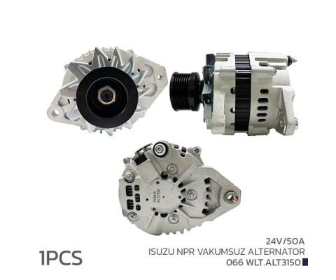 ALTERNATÖR 24V 50A ISUZU NPR VAKUMSUZ