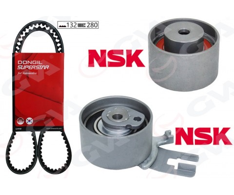 EKSANTRİK GERGİ KİTİ 132x280 VOLVO C30 C70 S60 S80 V70 XC60 XC70 XC90 2.4TDI 20V K015580XS