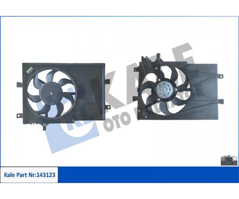 FAN GRUBU DAVLUMBAZLI FIAT PALIO-ALBEA 1.2 8V 16V 98 09 MT KLİMALI FAN MOTORU DAVLUMBAZLI
