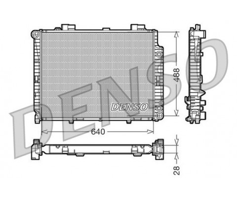 MOTOR SU RADYATORU MERCEDES M111 OM611 C208 A208 W210 S210