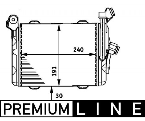 MOTOR YAG RADYATORU PREMIUM LINE BMW E38 39