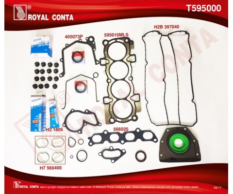 MOTOR TAKIM CONTA REINZ KEÇELİ SUBP.LAST FOCUS II 1.6 16V 03-07 100HP