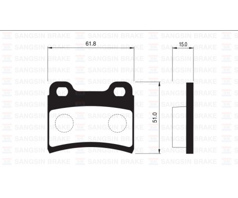 ARKA BALATASI ESCORT 90-98 SEPHIA 1.5 96-98 1.8 97-98 GDB1124
