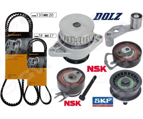 DEVİRDAİMLİ TRİGER SETİ 130x20 GOLF4-BORA 1.6 16V BCB-AZD