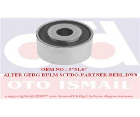 ALTERNATÖR GERGİ RULMANI P206-306 98-01 -PARTNER-BERLINGO-EXPERT-JUMPY-XSARA 98- 1.9D DW8