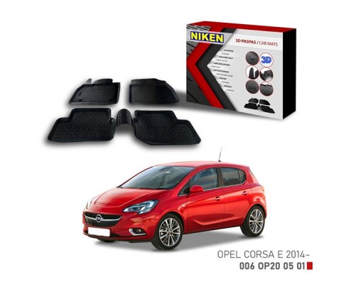 3D PASPAS OPEL CORSA E 2014-