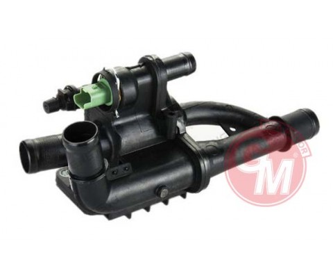 KOMPLE TERMOSTAT PEUGEOT 206-207-308-307-PARTNER- BERLINGO-FOCUS 1.6HDİ -83 -