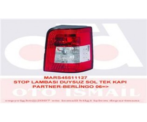 STOP LAMBASI DUYSUZ SOL TEK KAPI PARTNER-BERLINGO 06