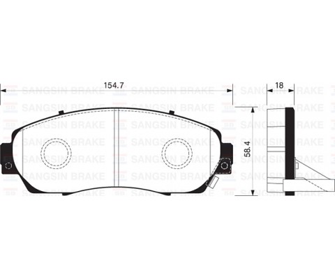 ÖN FREN BALATA HONDA CR-V 1.6L N16A2 RE6 İ-DTEC dizel otomatik vites 4x4 2013-