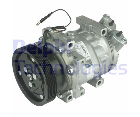 KLIMA KOMPRESORU DACIA LOGAN 04 SANDERO 08 DUSTER 10 1.4 K7J 1.5dCi K9K 1.6 K4M 12V 6 KANAL 124MM